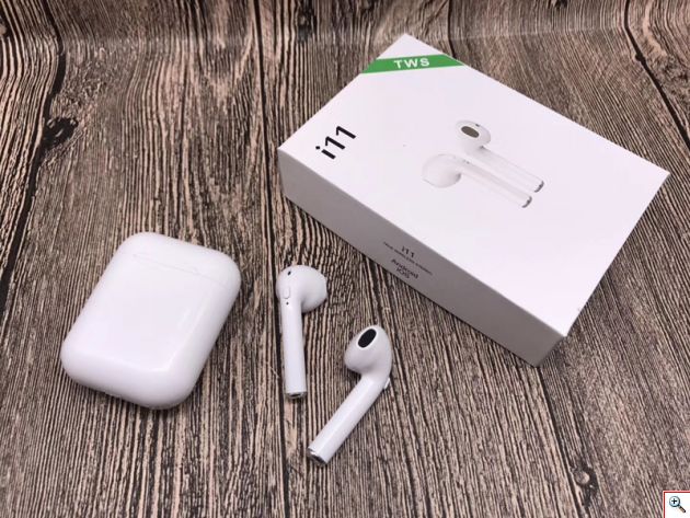 Ασύρματα Ακουστικά Bluetooth 5.0 που Παίζουν Ταυτόχρονα με Μικρόφωνο - airpods iphone Handsfree Earphones χωρίς Καλώδιο