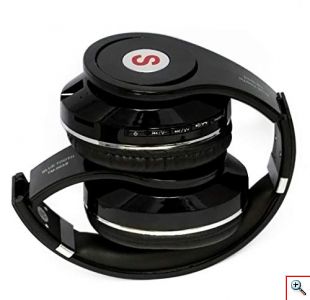 Ασύρματα On-Ear Ακουστικά Bluetooth με Aux, SD/TF, FM Radio & Μικρόφωνο - Stereo Headphones Wireless