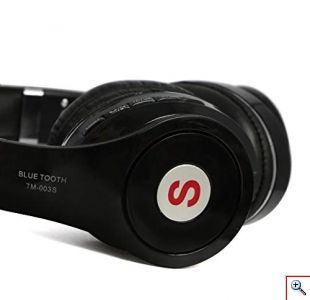 Ασύρματα On-Ear Ακουστικά Bluetooth με Aux, SD/TF, FM Radio & Μικρόφωνο - Stereo Headphones Wireless