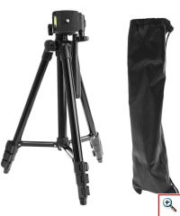 Επαγγελματικό Πτυσσόμενο Τρίποδο για Κινητό ή Φωτογραφική Μηχανή με Αλφάδι Ευθυγράμμισης 35cm-110cm - Andowl Tripod