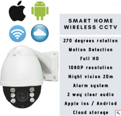 Επιτοίχια Ασύρματη Κάμερα Καταγραφής 5MP ANDOWL