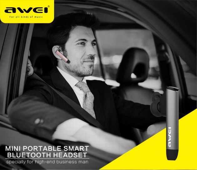 Επαναφορτιζόμενο Ασύρματο Handsfree - Awei Bluetooth 4.0 Ακουστικό