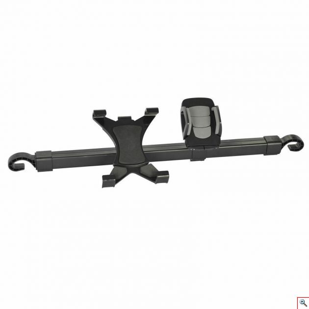 Βάση Στήριξης 2 σε 1 για Κινητά & Tablet για το Προσκέφαλο - Κάθισμα Αυτοκινήτου - Car Headrest Dual Mount Holder