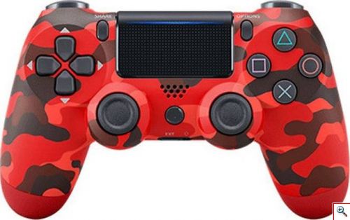 Ασύρματο Χειριστήριο Doubleshock Wireless Controller για PS4 Κόκκινο Παραλλαγής