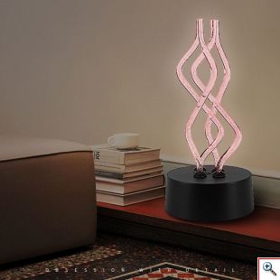 Διακοσμητικό Επαναφορτιζόμενο Κινούμενο Φωτιστικό με Κουμπί Αφής - Seven Color LED Light