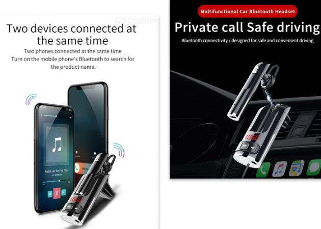 Πομπός FM Transmitter & Handsfree Bluetooth 