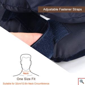 Ανατομικό Φουσκωτό Κολάρο Αυχένα - Προσαρμοζόμενο Μαξιλάρι Υποστήριξης Λαιμού 