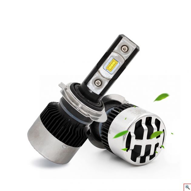 Mini Led Λάμπες Φώτα H1 Focus Αυτοκινήτου 110w (2x55W) 8000lm (2x4000lm) - Car Headlight Σετ 2 Τεμάχια