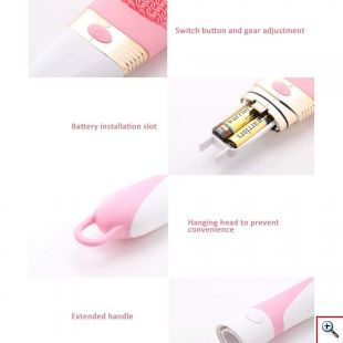 Βούρτσα Σιλικόνης με Επιδερμικούς Ηχητικούς Παλμούς για Άψογο Καθαρισμό & Μασάζ Σώματος - Body Cleaner 