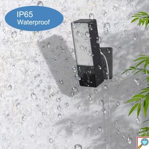 Επιτοίχια Αδιάβροχη Έξυπνη WiFi Κάμερα Ασφαλείας 2Κ με Συναγερμό - App Εφαρμογή Παρακολούθησης, Αισθητήρα Κίνησης, Νυχτερινή Λήψη, Ηχείο & Μικρόφωνο