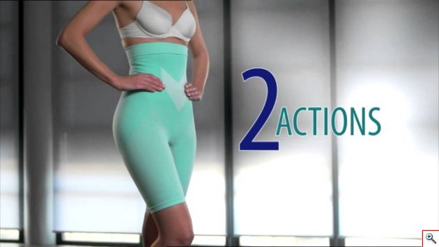 Κολάν - Κορσές Lastex για Εφίδρωση, Σύσφιξη και Αδυνάτισμα - Fiber Slim Lift Panty Cryotherapy