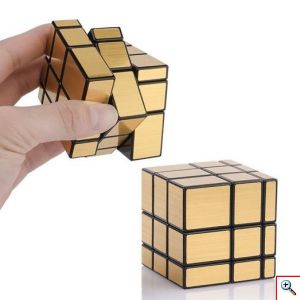 Τρισδιάστατος Ασύμmετρος Κύβος του Ρούμπικ - 3D Asymmetric Rubik Cube 3x3x3cm