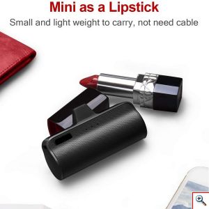 Μίνι Φορητό Power Bank 3300mAh με Lightning Υποδοχή για iPhone DA-11 Μαύρο