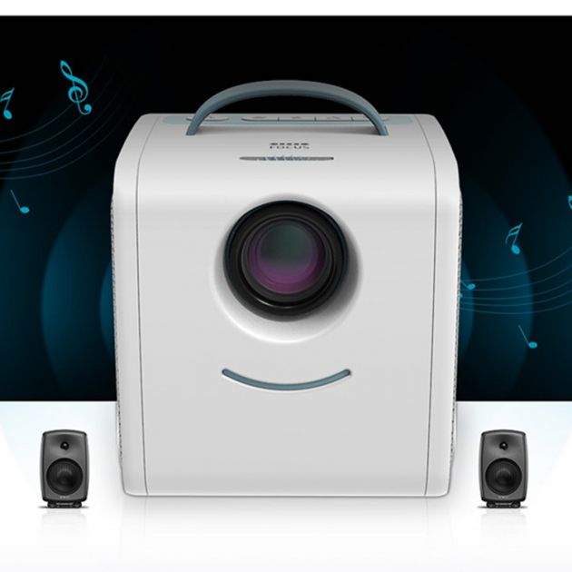 Μίνι Έγχρωμος LED Projector με Εισόδους HDMI, AV, USB και Κάρτα SD - Excelvan Q2 Kids Projector