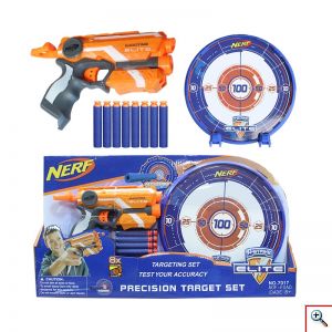 Σετ Στόχος με Πιστόλι - Όπλο Nerf Gun Target Set