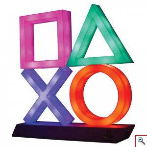 Επιτραπέζιο Gaming Διακοσμητικό Φωτιστικό PS4 KEYS - Icon Gaming LED Lights 