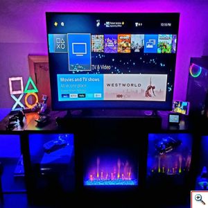 Επιτραπέζιο Gaming Διακοσμητικό Φωτιστικό PS4 KEYS - Icon Gaming LED Lights 