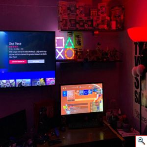 Επιτραπέζιο Gaming Διακοσμητικό Φωτιστικό PS4 KEYS - Icon Gaming LED Lights 