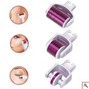 Συσκευή Μασάζ Προσώπου 4 σε 1 - Needle Roller Σύστημα με Μικροακίδες