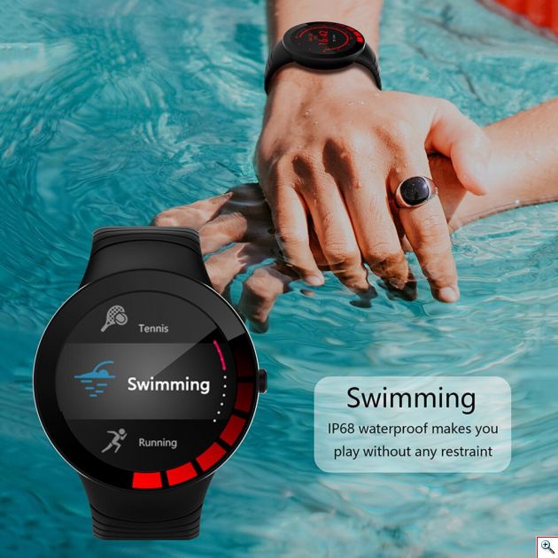 Ανδρικό Αδιάβροχο Βιομετρικό Ρολόι SmartWatch Health & Fitness® Infinity - Activity Tracker με Παλμογράφο, Πιεσόμετρο, Οξύμετρο, Ποιότητα Ύπνου, Βηματομετρητή, Χρονόμετρο Wearfit