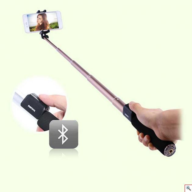 Remax Selfie Stick P4 Bluetooth Αλουμινίου 