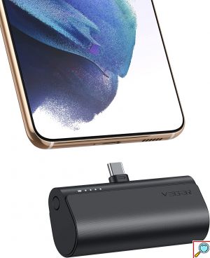 Φορητός Φορτιστής για iPhone - Power Bank 5000mAh 20W Veger® Μαύρο
