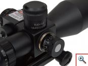Διόπτρα Μονόκυαλο Σκοπευτικό - Hunting Rifle Scope 2.5-10x40 Zoom Illuminated + Red Laser