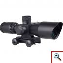 Διόπτρα Μονόκυαλο Σκοπευτικό - Hunting Rifle Scope 2.5-10x40 Zoom Illuminated + Red Laser