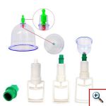 Παραδοσιακή Θεραπευτική Συσκευή με Βεντούζες 12 Ανταλλακτικών Κεφαλών