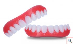 Σετ Μασελάκια Glamza Perfect Smile Άνω & Κάτω Γνάθου για Όμορφα Δόντια και Υπέροχο Χαμόγελο