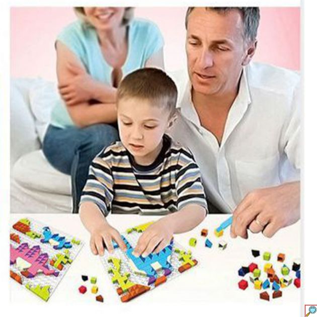 6 σε 1 3D Παζλ DIY με Ζώα της Θάλασσας 420 Κομμάτια 4+ ετών - Undersea 