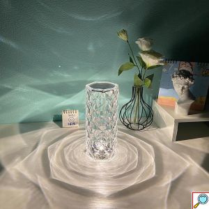 DiamondLit Φωτιστικό Αφής RGB LED με Τηλεχειριστήριο - Crystal Light όπως το είδατε στο Tik Tok