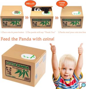 Έξυπνος Κουμπαράς Πονηρό Πάντα - Mischief Money Box