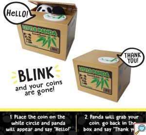 Έξυπνος Κουμπαράς Πονηρό Πάντα - Mischief Money Box