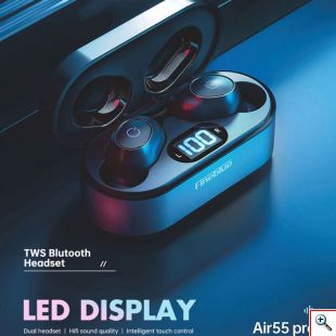 Μίνι Ασύρματα Bluetooth Ακουστικά - Ψείρες με Θήκη Φόρτισης TWS - Wireless 5.0 HIFI Sound