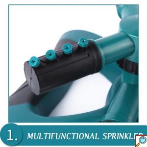 Περιστροφικό Μπεκ Ποτίσματος με 3 Βραχίονες & 12 Ρυθμιζόμενους Εκτοξευτήρες 1/2″