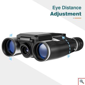 FHD VISION Κιάλια 12x32 με Ψηφιακή Κάμερα Καταγραφικό Full HD 1080p 5MP CMOS USB, Optical Zoom 12x & LCD Οθόνη 2