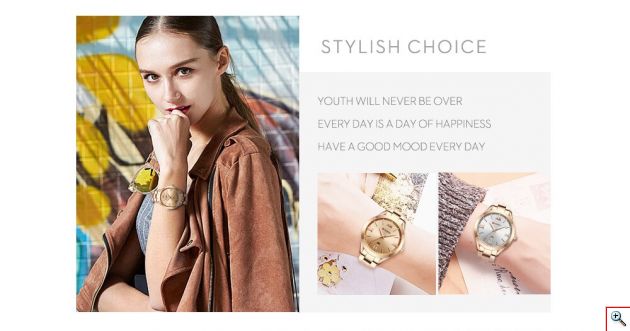 Γυναικείο Ρολόι CURREN - Rose Gold