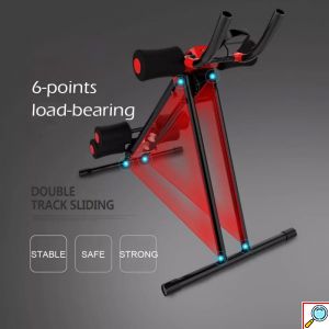 Full Body Έξυπνο Αναδιπλούμενο Πολυόργανο Γυμναστικής με LCD Οθόνη & 4 Επίπεδα Δυσκολίας για Κοιλιακούς, Χέρια & Πόδια