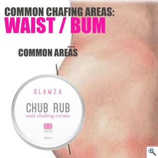 Κρέμα Επούλωσης και Ενυδάτωσης - Glamza Chub Rub Anti Chafing Cream 50ml