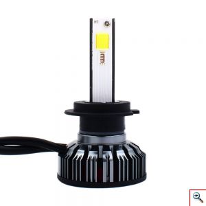 Φώτα Πορείας LED COB H7 RGB Ελεγχόμενα με Bluetooth & App Εφαρμογή 40W 6000K 6000lumen RGB-H7
