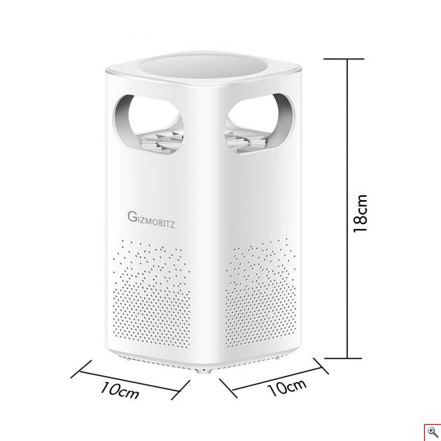 Εξολοθρευτής Κουνουπιών & Εντόμων με Αναρρόφηση και Φωτοκατάλυση USB - Mosquito Killer