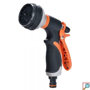 Πιστόλι Ποτίσματος – Νερού για Λάστιχο Κήπου 1/2″ 8 Επιλογών