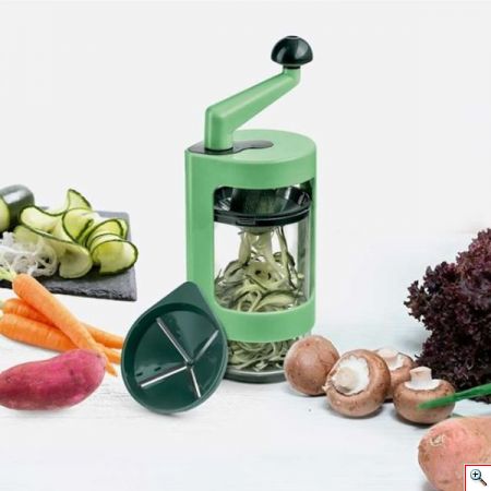 Χειροκίνητος Σπιράλ Πολυκόφτης Λαχανικών Super Julietti Εύκολος και Γρήγορος