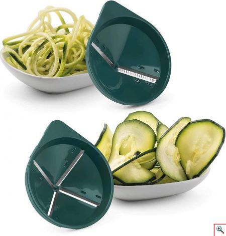 Χειροκίνητος Σπιράλ Πολυκόφτης Λαχανικών Super Julietti Εύκολος και Γρήγορος