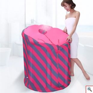 Φορητή Σάουνα Ατμού με αδιάβροχη ολόσωμη καμπίνα Steam Spa Sauna