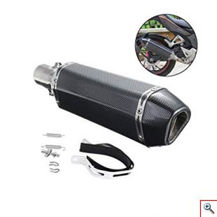 Universal Εξάτμιση 38-51mm Carbon Idea-rock 5A3309