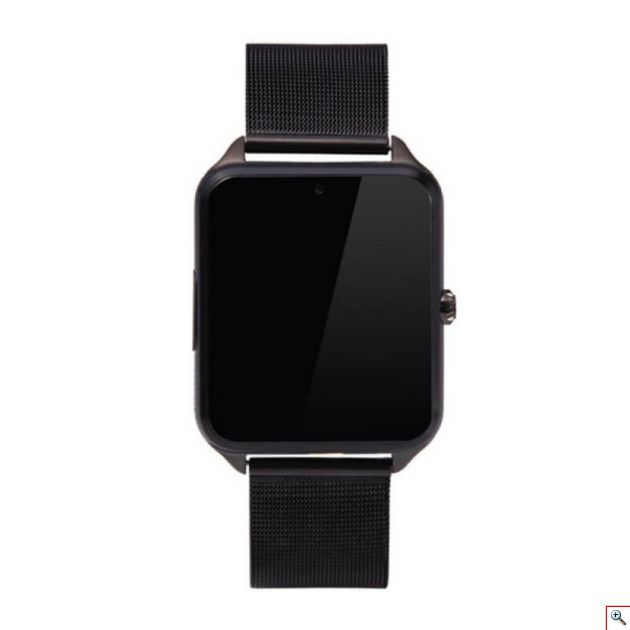 Smart Watch - Αδιάβροχο Έξυπνο Ρολόι με Κάμερα και BluetoothΜάυρο