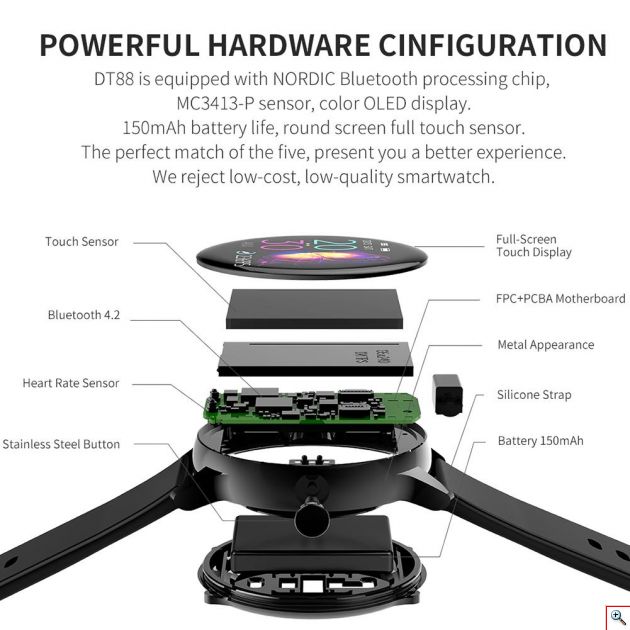 Ορειβατικό & Αθλητικό Αδιάβροχο Ρολόι με Υψομετρητής, Πίεση Αέρα, Καρδιομετρητή, Πιεσόμετρο, Οξύμετρο, Μέτρηση Βημάτων & Ποιότητας Ύπνου - Activity Tracker Smart Watch