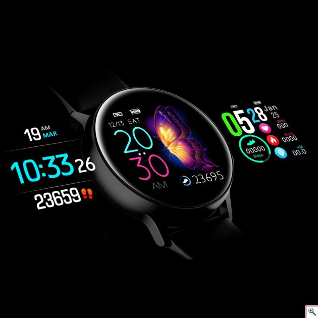 Ορειβατικό & Αθλητικό Αδιάβροχο Ρολόι με Υψομετρητής, Πίεση Αέρα, Καρδιομετρητή, Πιεσόμετρο, Οξύμετρο, Μέτρηση Βημάτων & Ποιότητας Ύπνου - Activity Tracker Smart Watch Wearfit